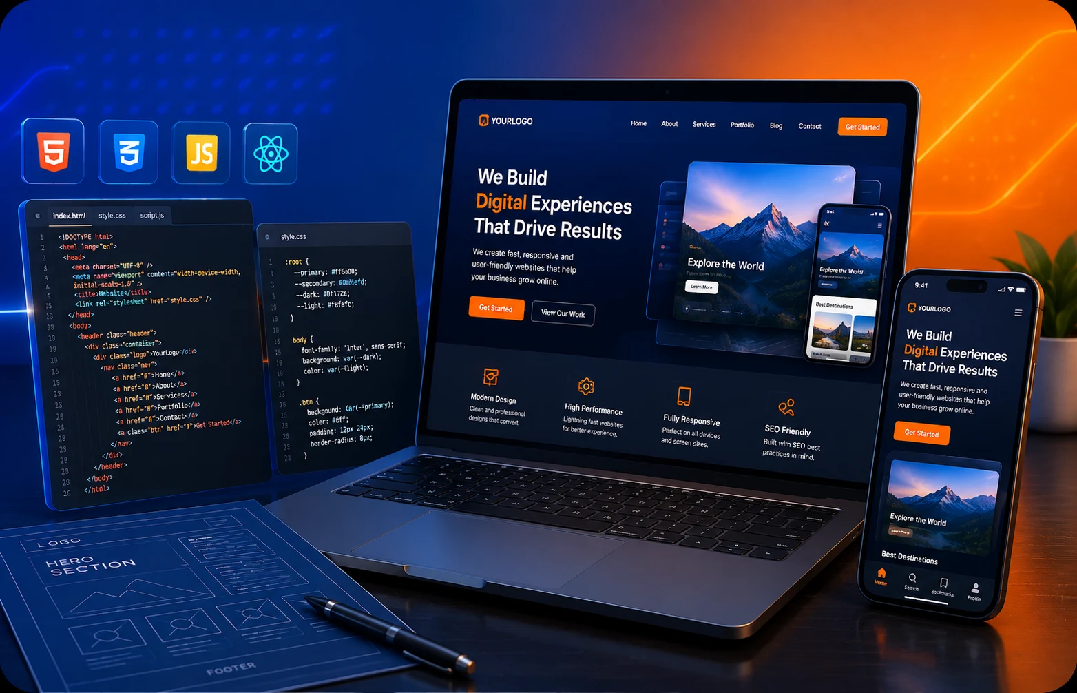 website development