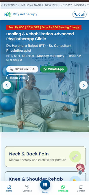 Mobile view